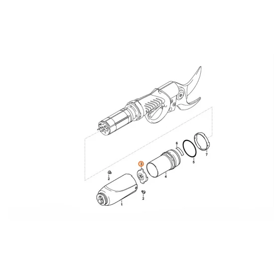 STIHL  Płytka zestykowa 4861 431 7400
